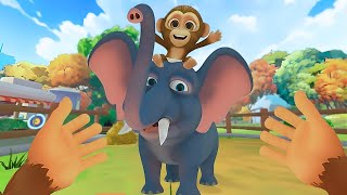 AKHIRNYA BEBAS! CARA KELUAR DARI KANDANG MONYET - I AM MONKEY screenshot 3