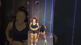 Queona And Her Friend Niesh Dancing To Shane McMahon Theme