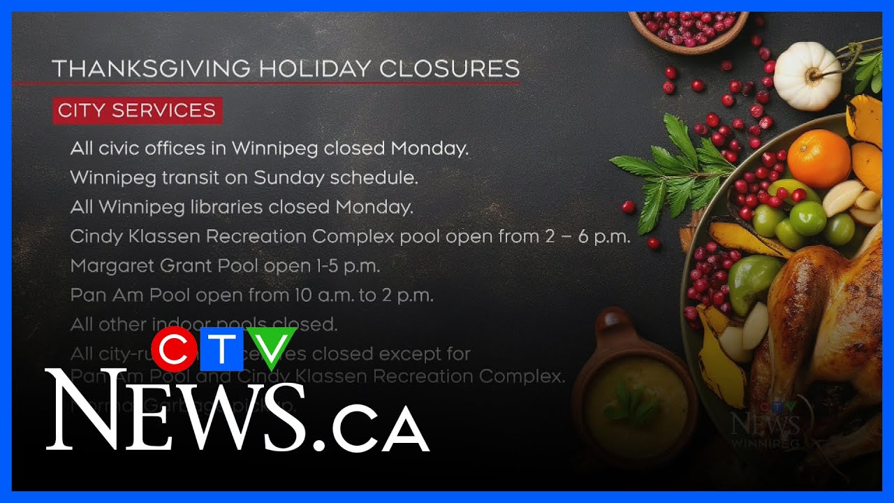 What’s open and closed for Thanksgiving