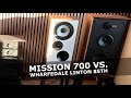 Mission 700 vs wharfedale linton 85th heritage soundtest