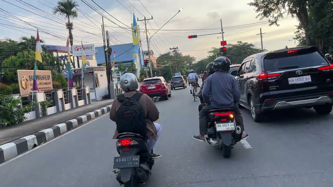 Suasana Sore Kota Pontianak Kalimantan Barat