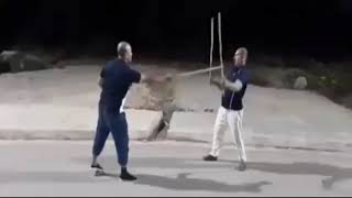 رياضة العصى التقليدية شاهد و شارك معنا Algérien Traditionnel Combat Stick