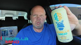 Gorilla Mind Energy Drink White Gummy Bear Review