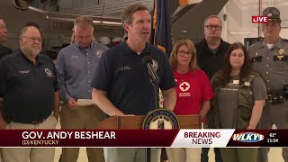 Gov. Beshear gives update on state's response to deadly
