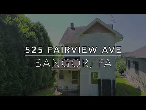 525 Fair View Ave, Bangor, PA home video tour