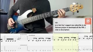 Download lagu Linkin Park - In the end BASS COVER PLAY ALONG TAB SCORE PDF
