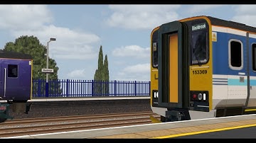 Class 153 between Westbridge and Portwenn (OpenBVE)