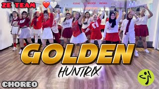 GOLDEN ➖ HUNTRIX / ZUMBA / KPOP DEMON HUNTERS / DANCE WORKOUT / ZE TEAM EDISI MERAH PUTIH ❤️🤍🇲🇨