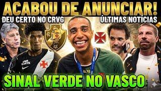NOW! ALL SET FOR VASCO! GREEN LIGHT FOR VICTOR SÁ! CONMEBOL JUST ANNOUNCED! CRVG NEWS!