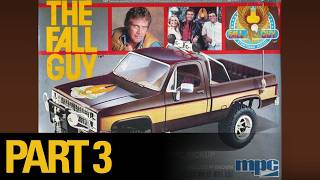 Building the 1/25 Scale "The Fall Guy" GMC Pickup Part 3: Nearly Done!