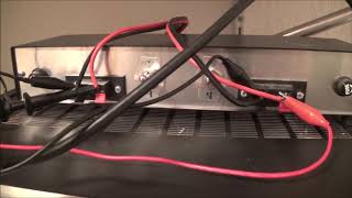 Frequency Response Testing Of A Vintage Stereo Receiver