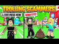 We Trolled a SCAMMER with *FAKE* TIKTOK HACKS! (Roblox Adopt Me)