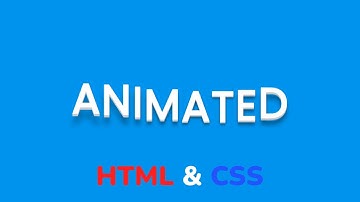 Как создать анимированный текст с помощью HTML и CSS (Пошаговый урок по CSS-анимации)