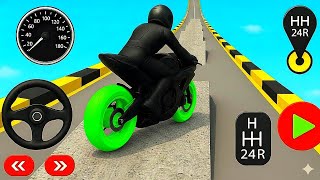 Mega Ramp Bike Stunts 3D - Bike Games Ultimate GT Bike Rider Racing Game - Android Gameplay Ep 120 screenshot 4
