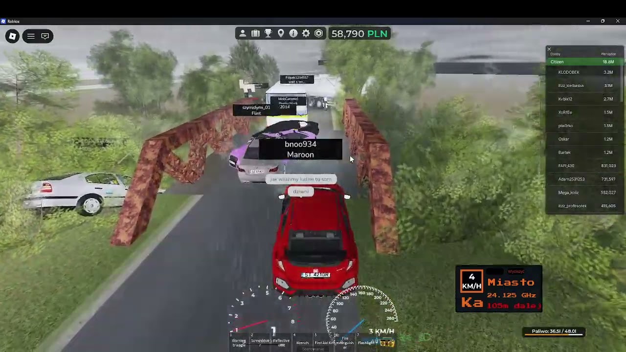 event nowa droga w karwicach mini odwodnia jedno pasmowka oraz most !!💘