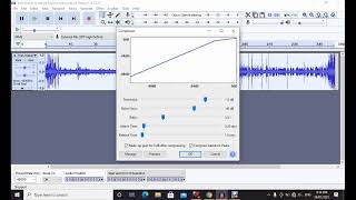 How to use "COMPRESSOR" in Audacity.
