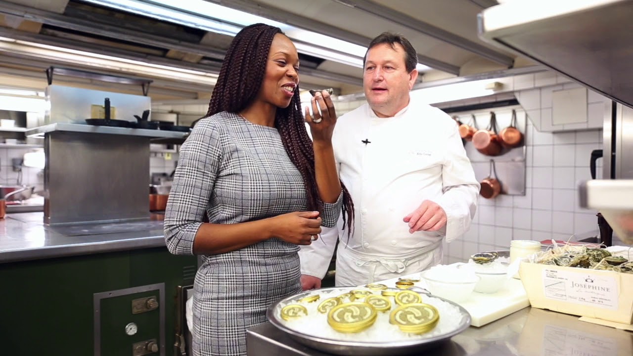 Recettes Chef Eric Coisel - MAISON PRUNIER CAVIAR