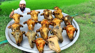 Goat Head Curry Recipe || Tasty Lamb Head Masala Curry || Nawabs Kitchen