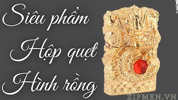 Bật lửa hình rồng quận ngọc cao cấp