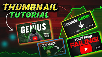 Growth graph thumbnail tutorial | make thumbnail like @decodingyt  for YouTube video #creatoryt