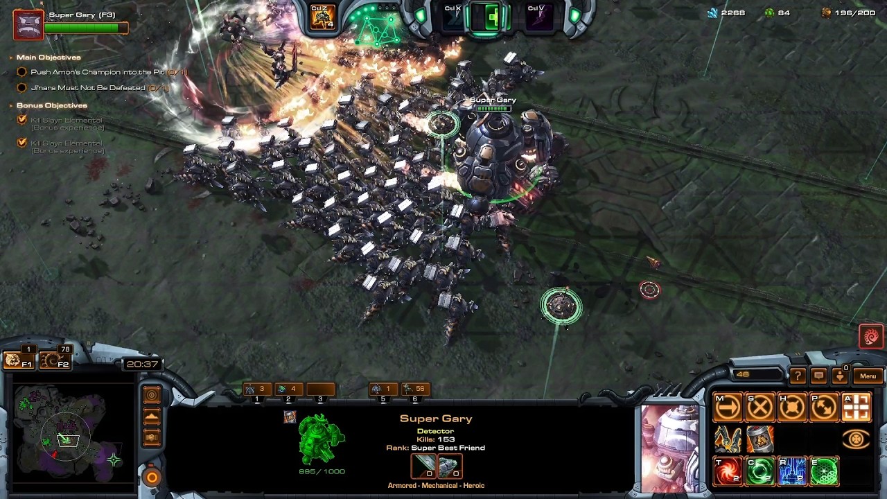 StarCraft 2 Co-op | Stetmann & Han & Horner | Chain of Ascension | Brutal