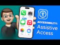 Simplify and reduce clutter on your iphone with assistive access complete tutorial