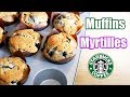 Muffins myrtilles comme chez Starbucks !! 😍