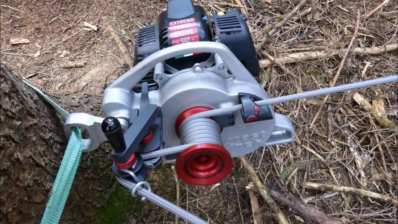 Лебедка бензиновая Portable winch pcw5000