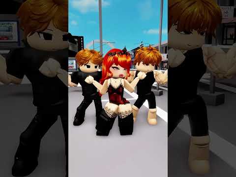 He trolled the poor girl but then.. 😰 #roblox #robloxshorts #shorts
