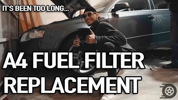 Josh’s Project A4: Fuel Filter Replacement