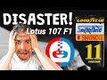 DISASTER!: Building Tamiya Lotus 107 Ford F1 Formula 1 model car of Mika Häkkinen 1/20 scale - #1