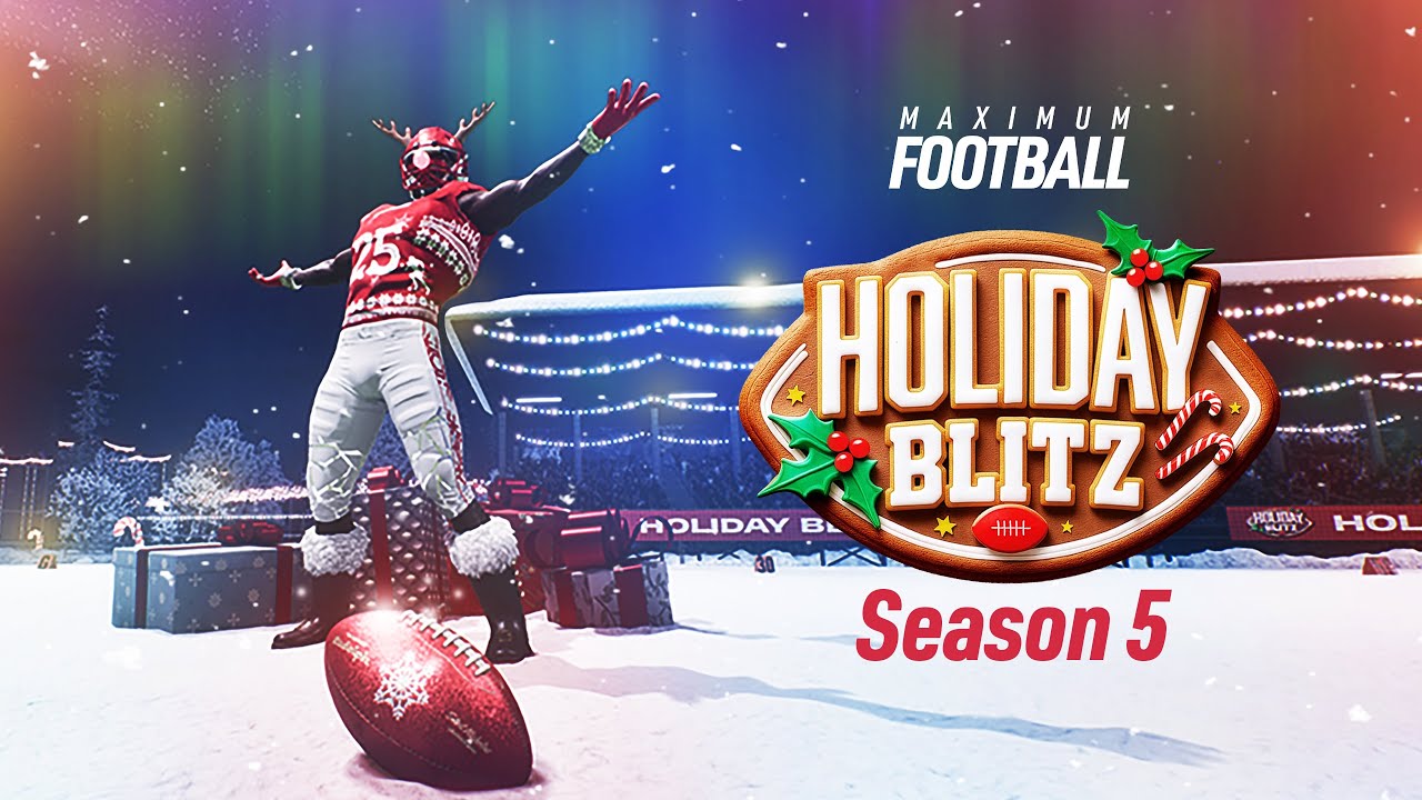 Maximum Football déballe son Season Pass 5 "Holiday Blitz"