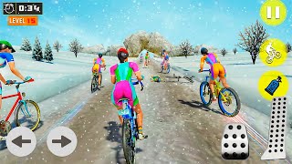 BMX Bicycle Rider PvP Race : Cycle Racing Games Gameplay screenshot 1
