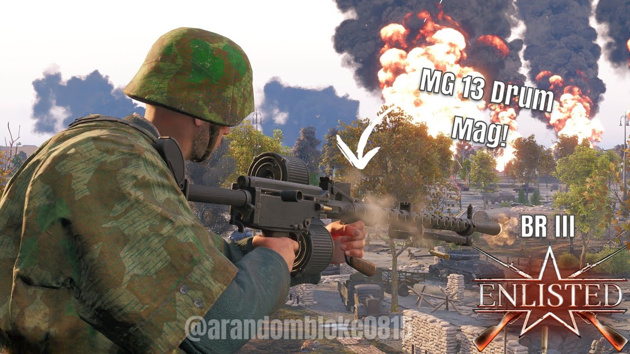 Enlisted; MGs and Partisan`ing! - Germany Tier III PS5 Gameplay