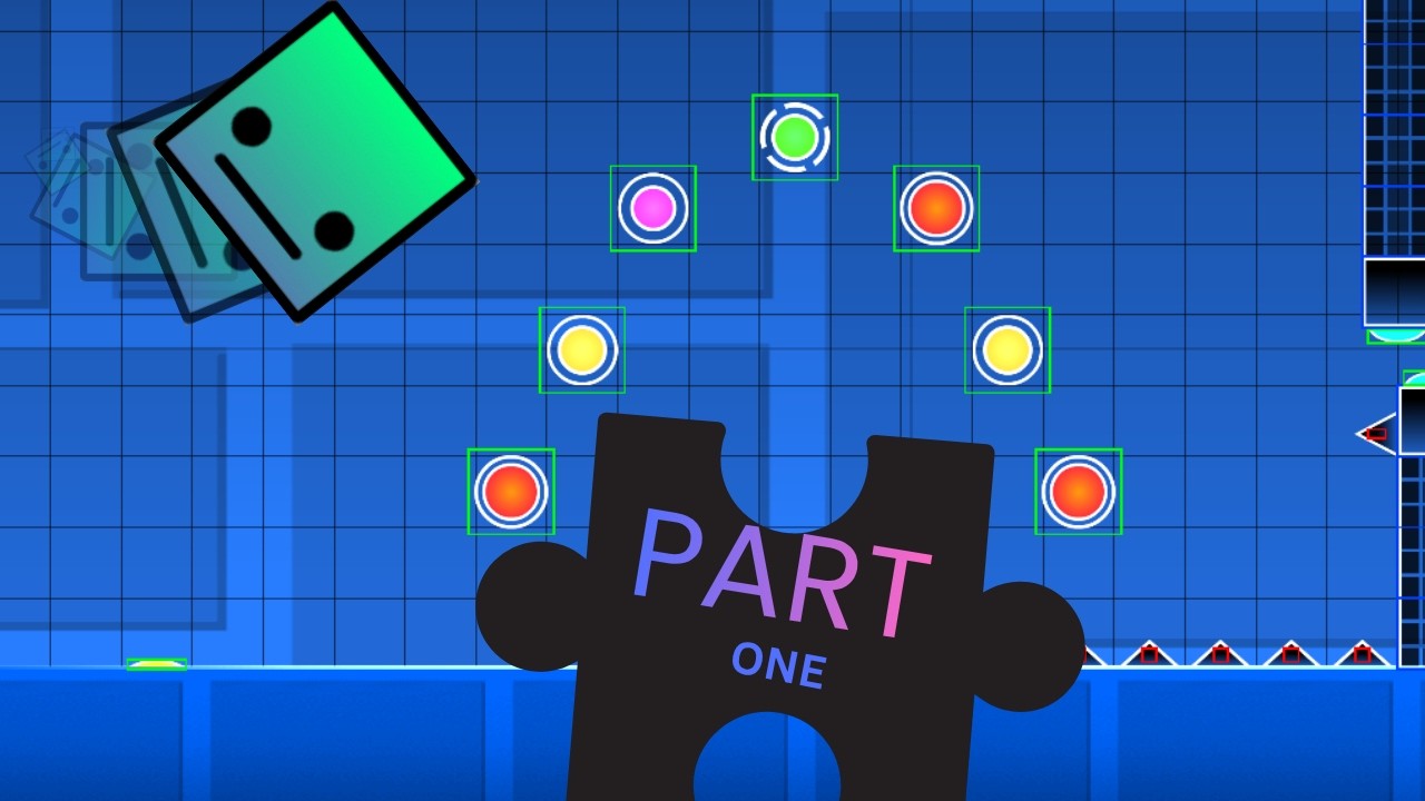 Geometry Dash Puzzle Of The Week (part 1!!) - YouTube