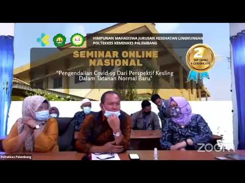 Webinar Nasional HMJ Kesling Pengendalian Covid-19 dari Perspektif Kesling dalam Tatanan Normal Baru