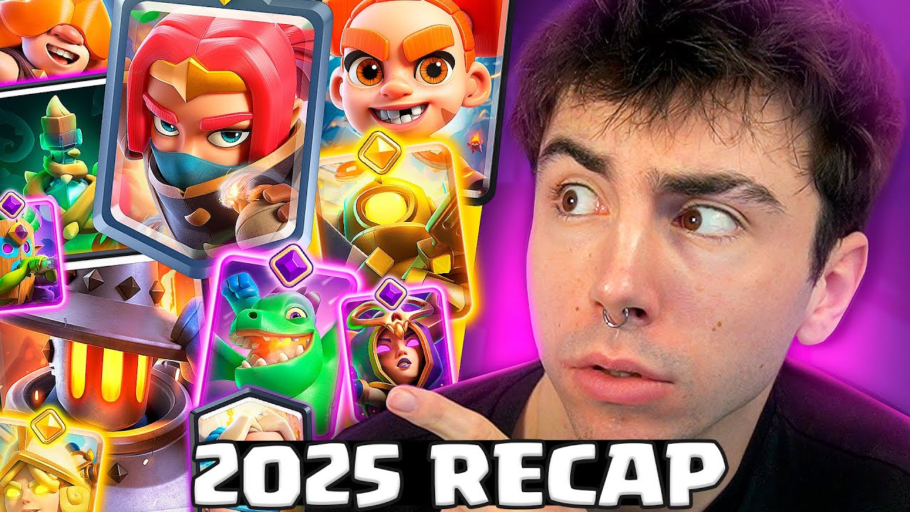 TODO LO QUE PASÓ EN EL 2025 de CLASH ROYALE🗿