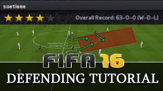 FIFA 19 (15) - DEFENDING TUTORIAL - ADVANCED TECHNIQUES