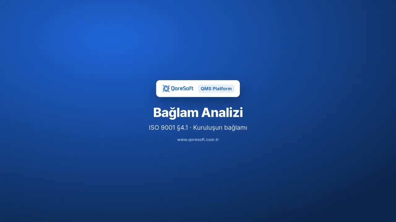Bağlam Analizi — tanıtım videosu
