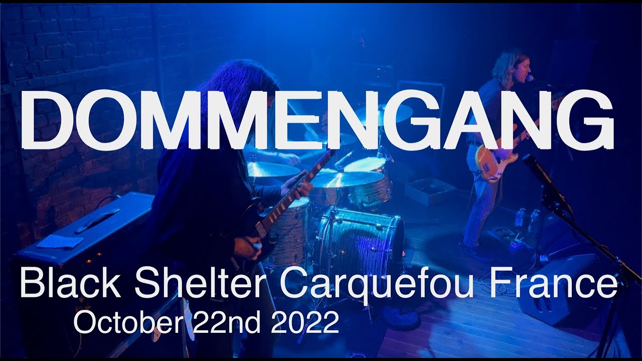 DOMMENGANG Full Live Concert 4K @ Black Shelter Carquefou France October 22nd 2022