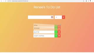 Vanilla Javascript | Cool To Do List Project