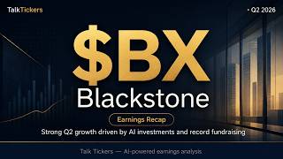 Blackstone Q2 2026 Earnings: AI & Data Center Boom Drive Record Growth