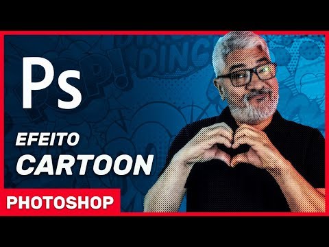 Como criar o efeito Cartoon no Adobe Photoshop CC | MakeFast # | MX Cursos
