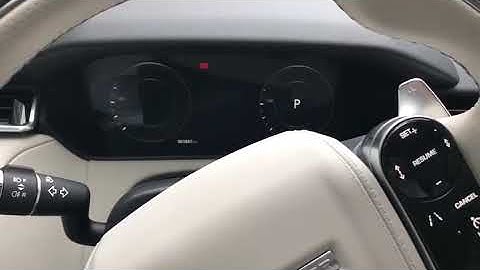range rover velar 2018 display problem
