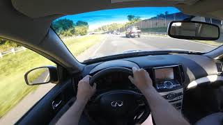 2008 Infiniti G35xS - POV Test Drive