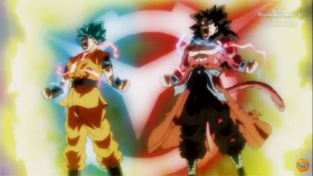 Super Dragon Ball Heroes Episode 39: SS Blue Goku and Super Sayian 4