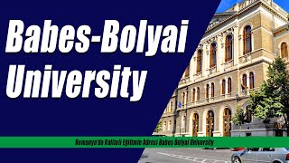 Romanyada Kaliteli Eğitimin Adresi Babeş Bolyai University