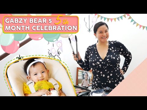 Gabzy Bear's 5th Month Celebration [Let's Share our Blessing]