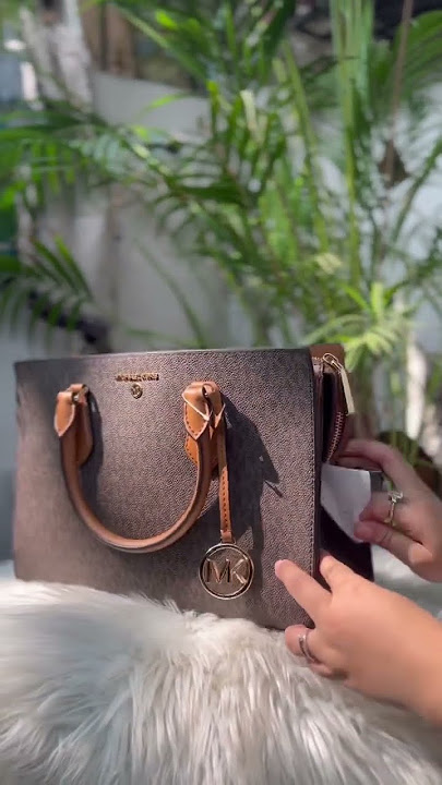 Michael Kors Greenwich Jacquard crossbody bag UNBOXING 