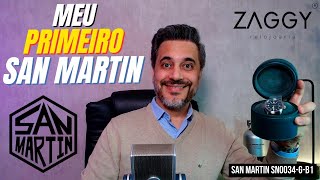 MEU PRIMEIRO SAN MARTIN! QUE RELÓGIO INCRÍVEL!